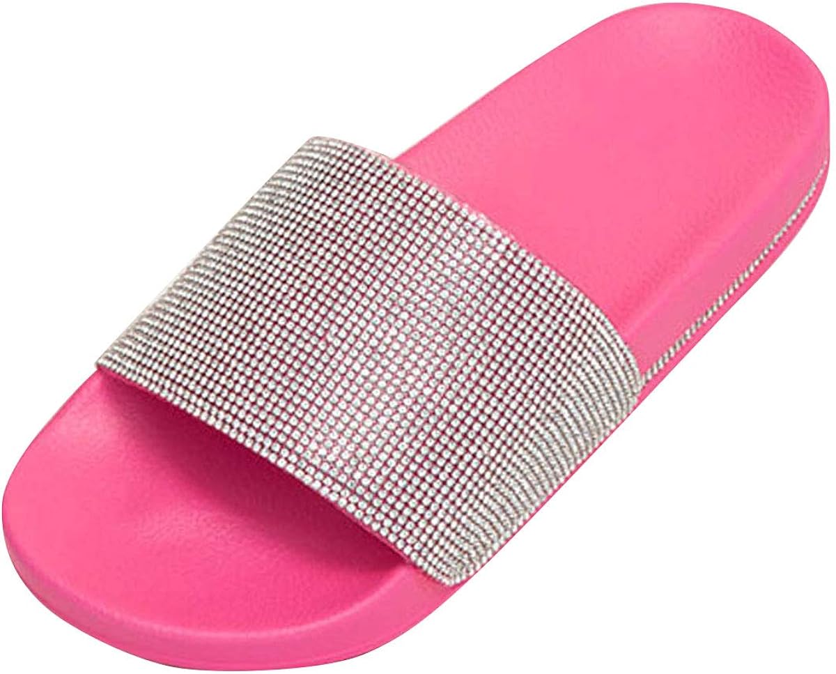 sparkle slides womens