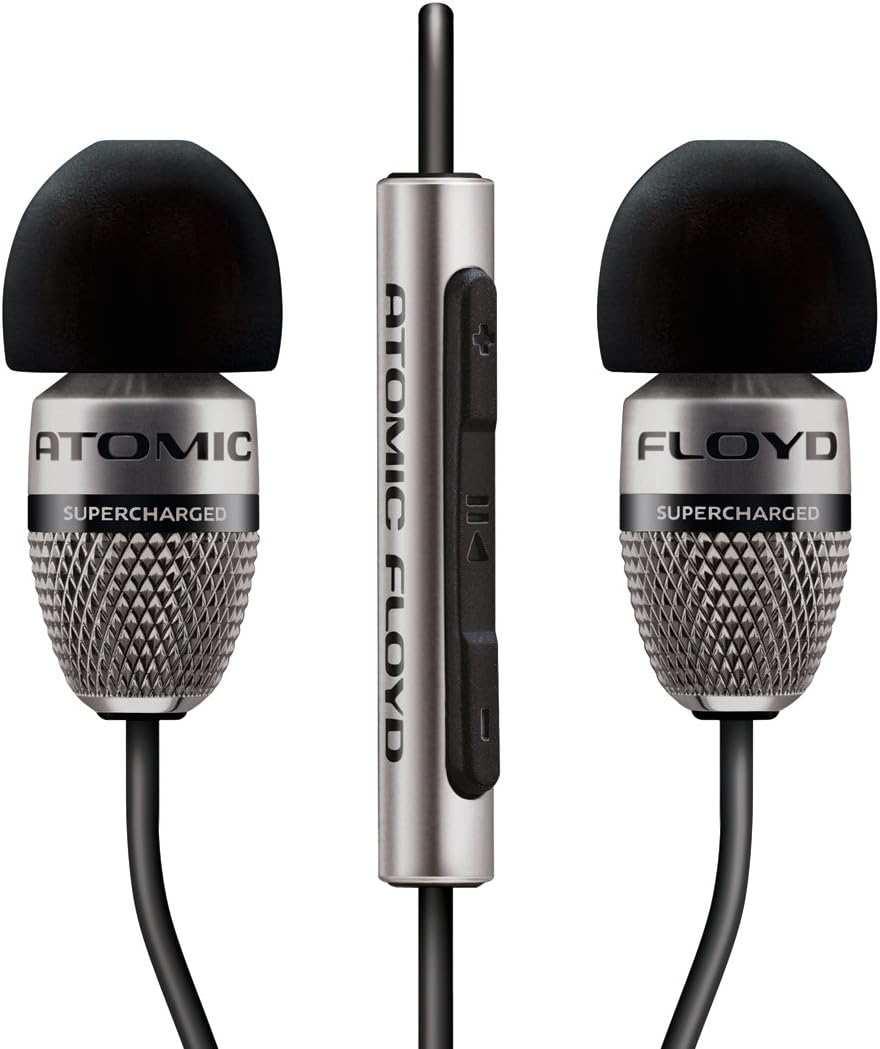 Atomic Floyd ATF SuperDarts + Remote Stereo Headset - Titanium