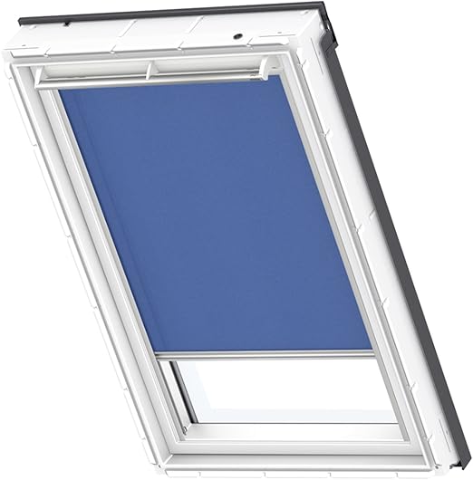 Amazon.de VELUX Original Sichtschutzrollo Dachfenster, CK04, Uni Blau