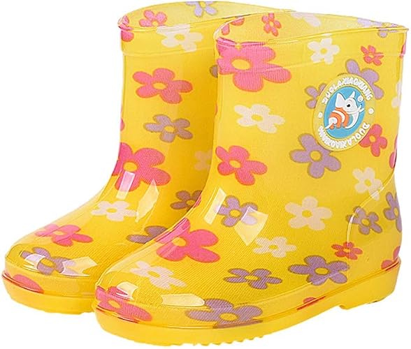Amazon Ecosides 雨靴 長靴 子供 レインブーツ レインシューズ キッズ ジュニア 男の子 女の子 小学生 可愛い 滑り止め 水遊び 梅雨対抗 通園 Ecosides キッズ ベビー