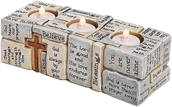 Amazon Com Roman Inc 2 5 Crossword Votive Candle Holder 46466