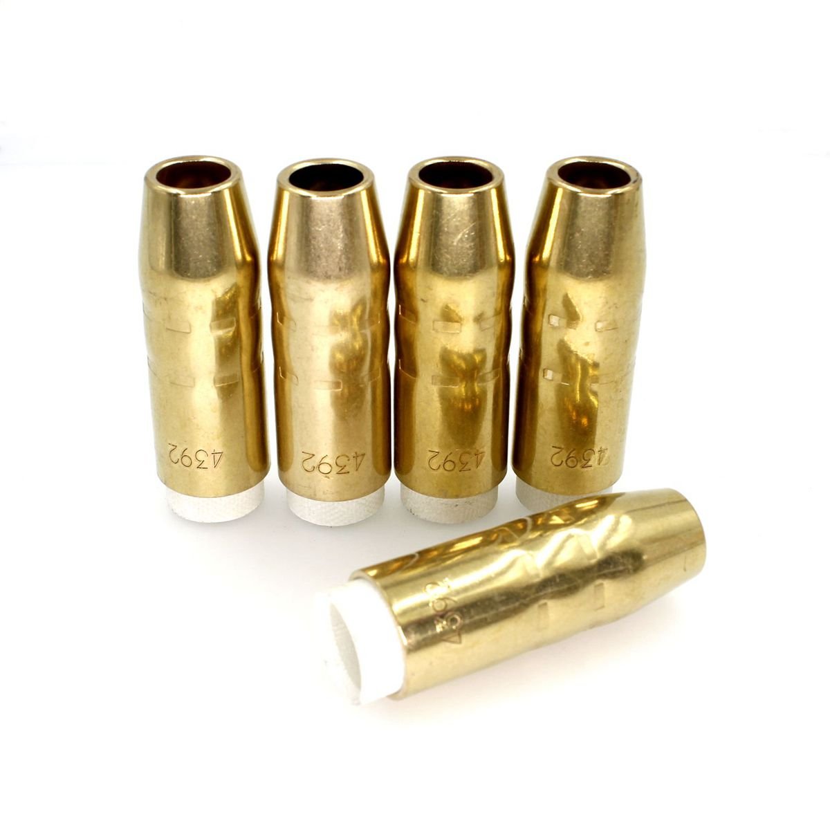 MIG Welding Gas Nozzle 1/2" (13mm) 4392 for Bernard 200300 MIG Welding Guns PK/5