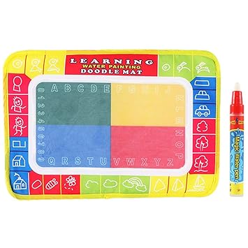 Painting Doodle Mat Magic Water Drawing Aqua Doodle Mat Writing Mat Pad Board Develop Intelligence Learning Toy Magic Pen Educational Toy