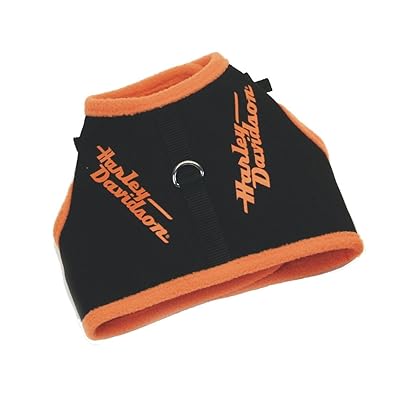 Amazon Harley Davidson Dog Harness Adjustable Vest-Style Dog