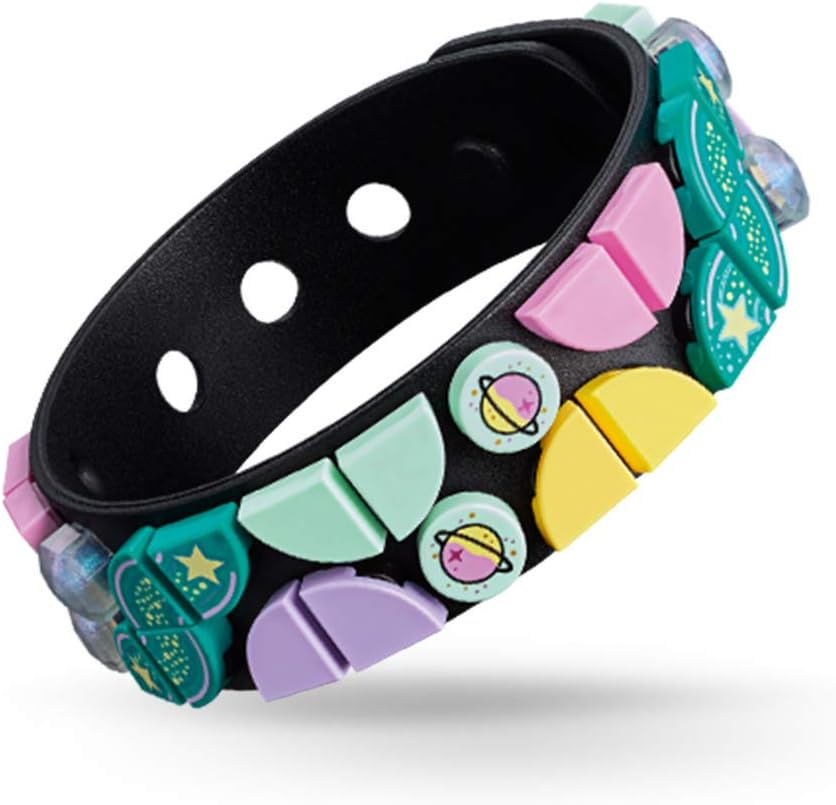 LEGO 41903 DOTS Cosmic Wonder Bracelet DIY Jewellery Beads Set, Art and Craft for Kids, Building Set, 7 inches - Image 3