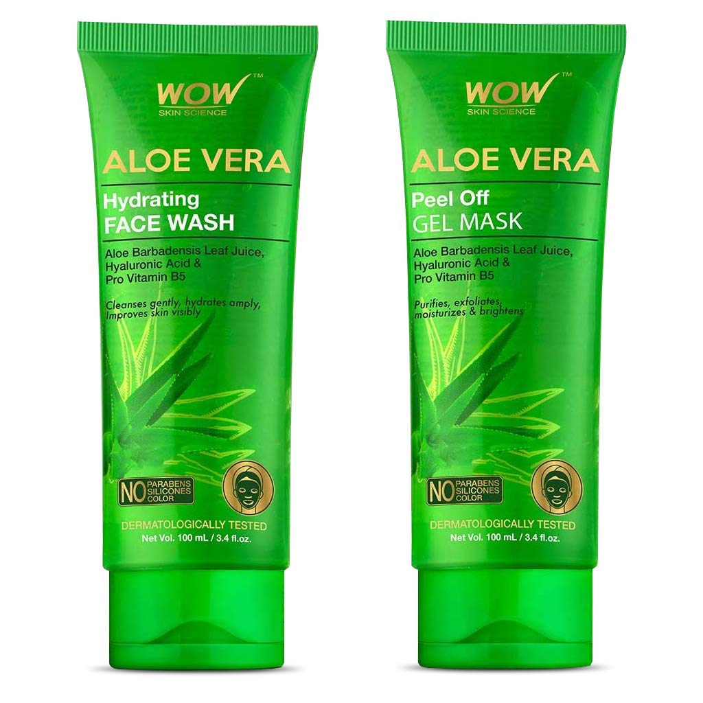 wow aloe vera gel face wash