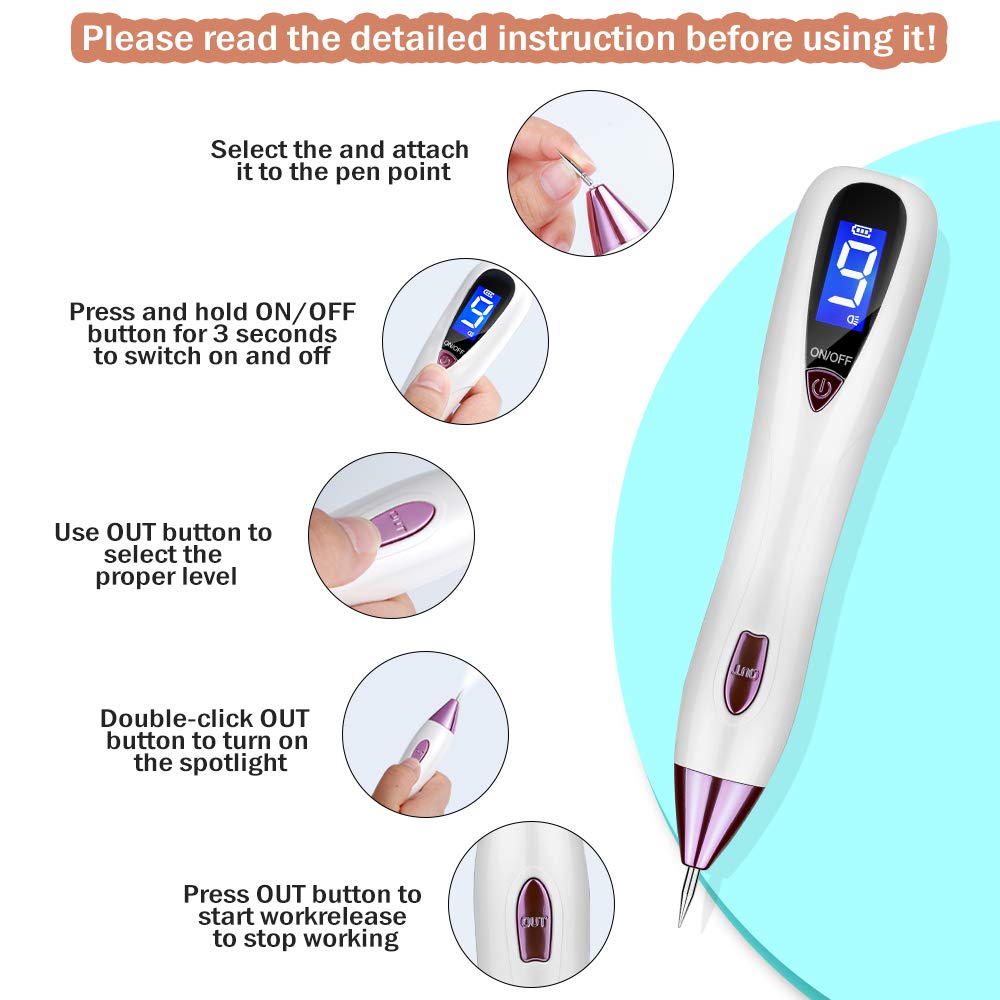 Innoo Tech Portable Beauty Equipment Kit,Multi Speed Level Adjustable Home Usage,USB Charging: Beauty