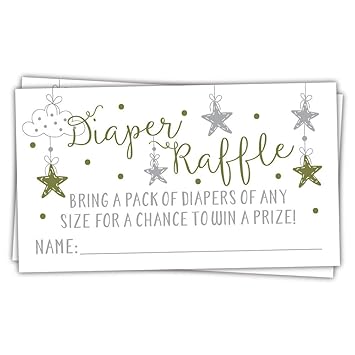 Amazon Com 50 Twinkle Twinkle Little Star Diaper Raffle Tickets Amazon Com 50 Twinkle Twinkle Little Star Diaper Raffle Tickets