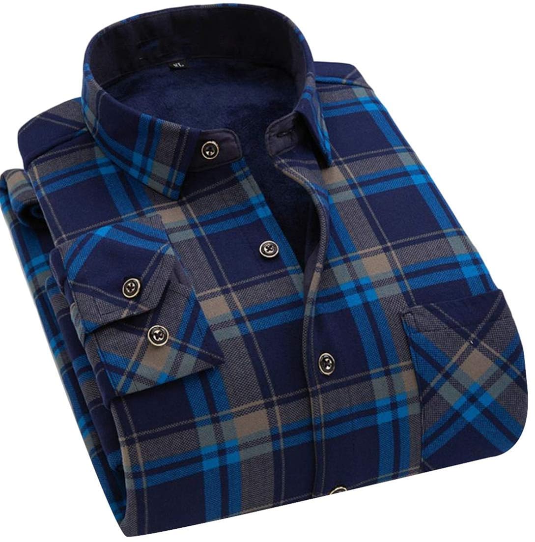Joe Wenko Men Fall Winter Slim Fleece 