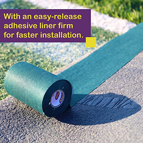 ATack Artificial Grass Tape, 6-Inch by 32-Feet, Self-Adhesive Synthetic Grass Joining Seaming Tape - Ideal for Outdoor, Patio, and Lawn Artificial Grass Carpet Tape
