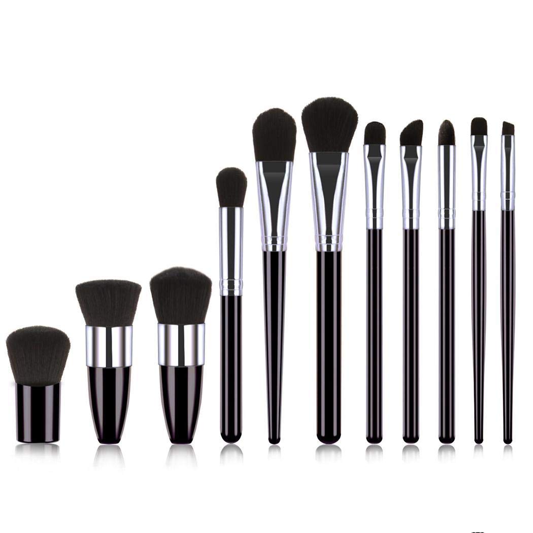 Pairris Pinceles de maquillaje Set de pinceles de maquillaje profesional cosmético Pincel de labios de sombra de ojos Sets de brochas