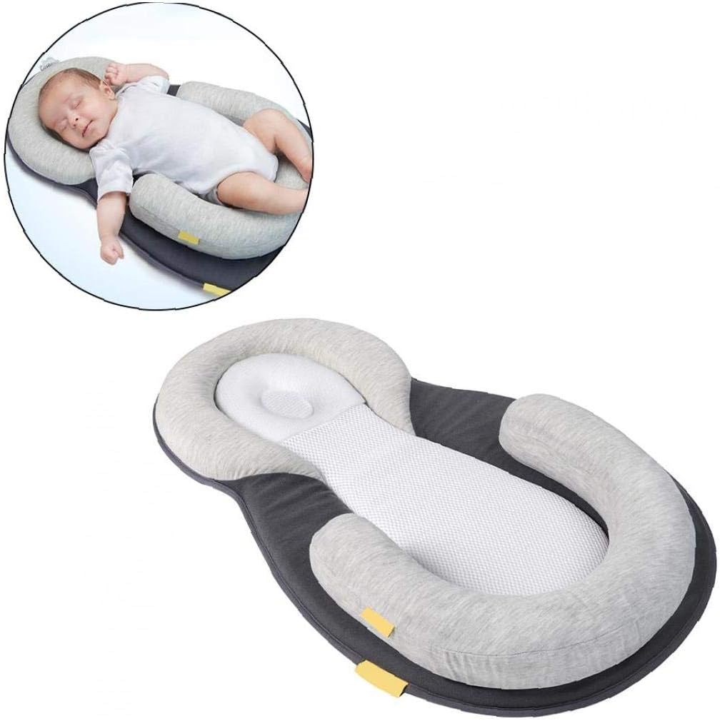 Nid Pour Bebe En Coton Oreiller Matelas Stereotypes Chaise Longue Siege U Shape Bebe Coussin Anti Rollover Coussin Matelas Pour Bebe Sommeil Positionnement Pad Voyage Bed Gris La Chambre De Bebe Bebe Et