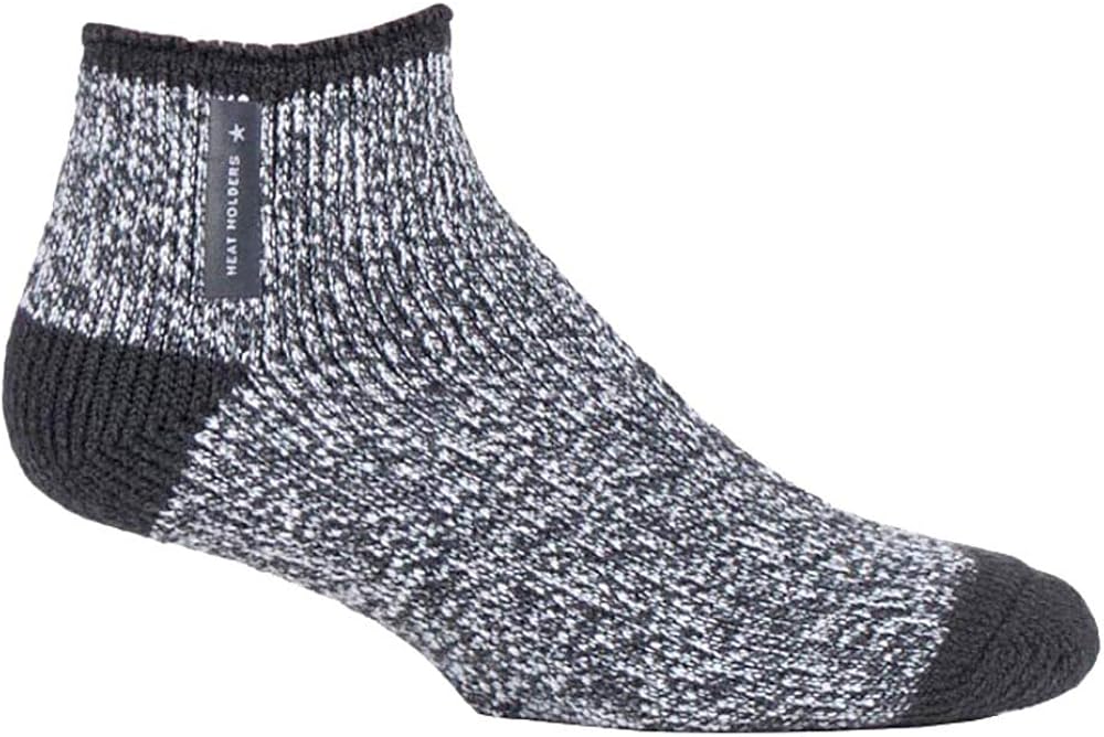 HEAT HOLDERS Mens Warm Luxury Fluffy Fleece Lined Lounge Sleep Bed