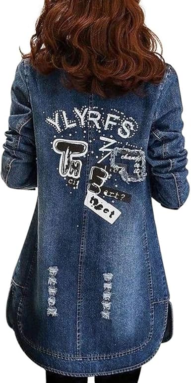 long length jean jacket