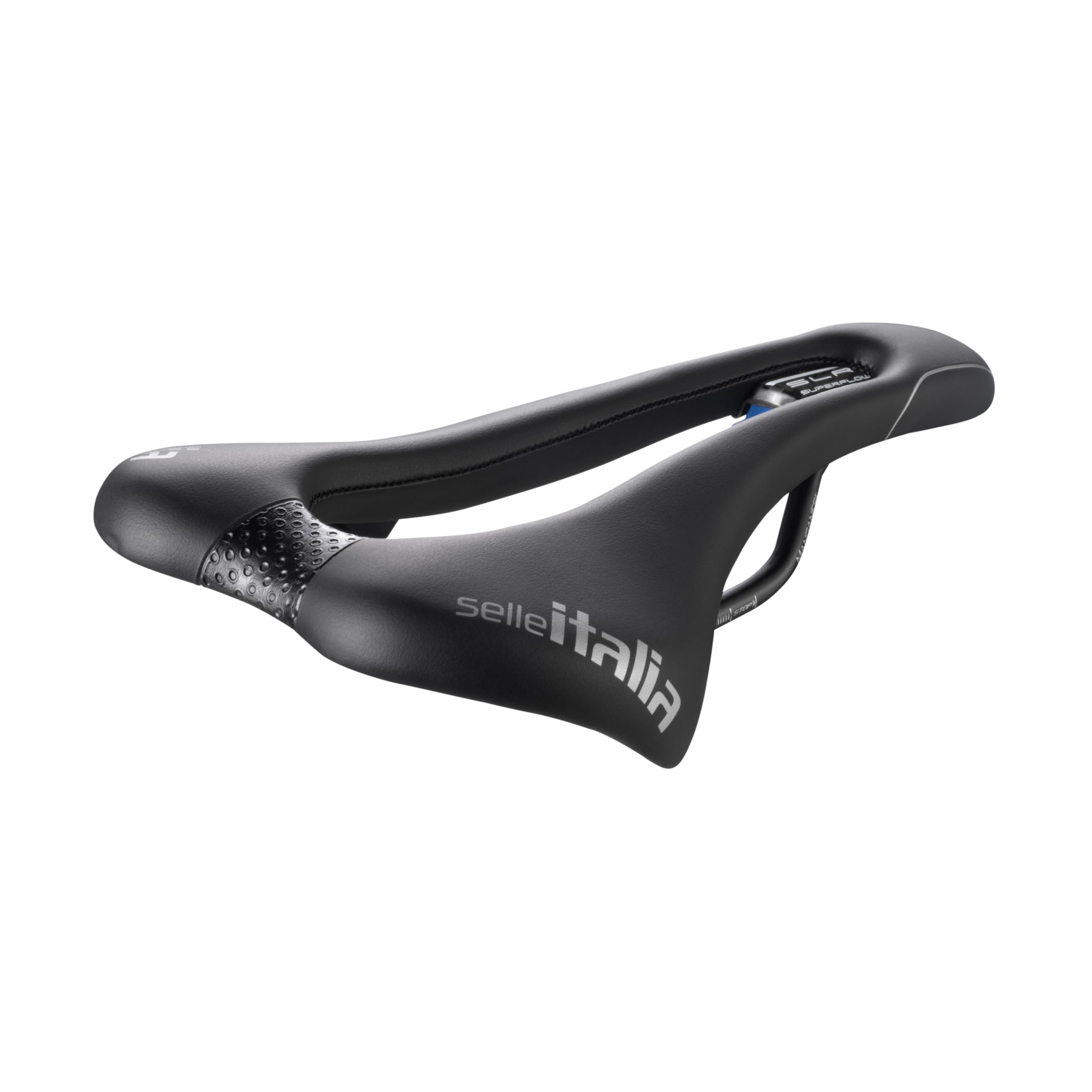 Selle Italia SLR TM Superflow Manganese Bike Saddle, Black, Size S3