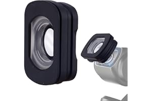 lasuroa Magnetic Attach Wide Angle Lens Compatible with DJI Osmo Pocket 3, 112° HD Optical Glass Lens with Double-Sided Coate