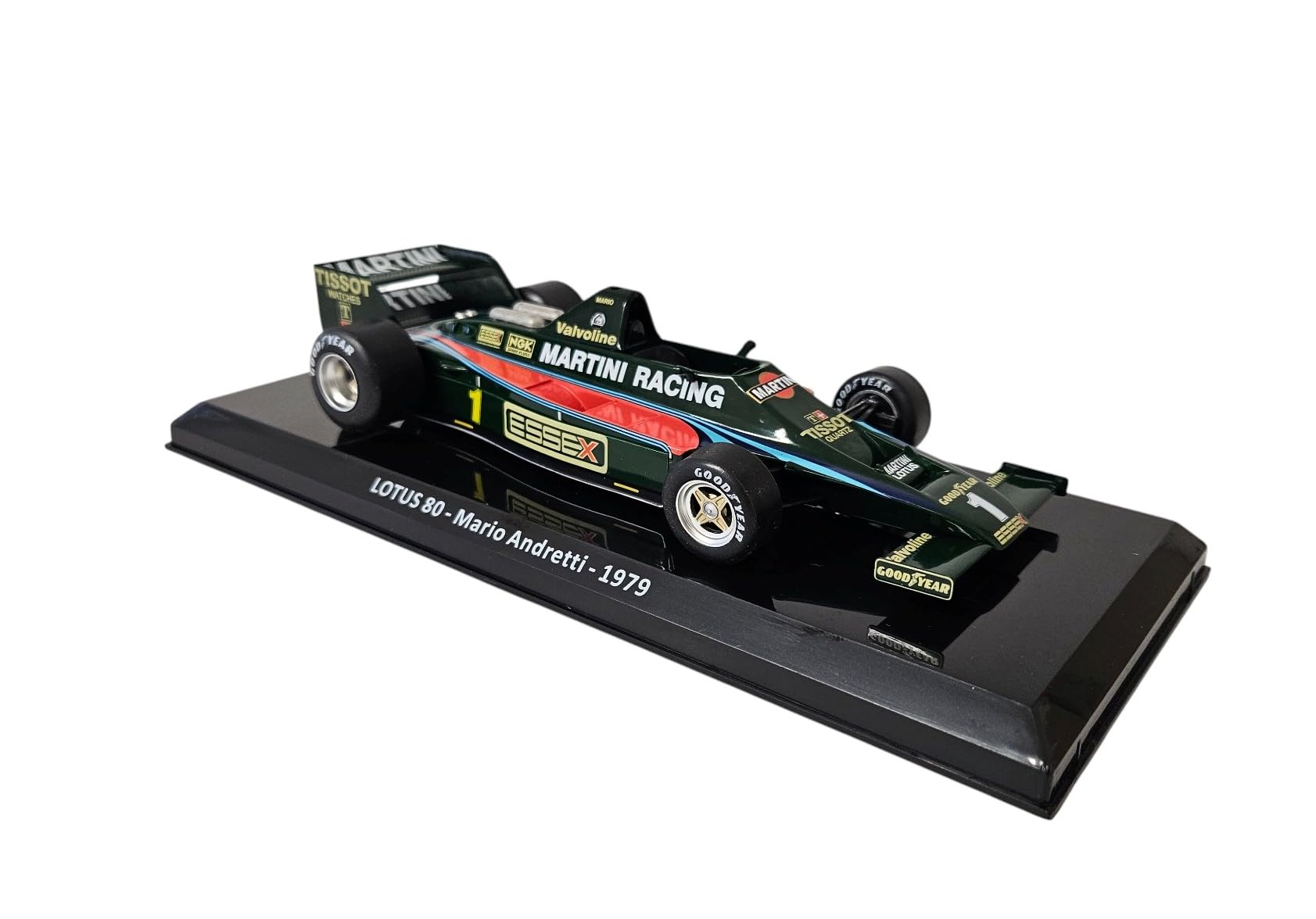 OPO 10 - 1/24 scale Formula 1 car compatible with LOTUS 80 Mario Andretti 1979 GP F1 - OR098