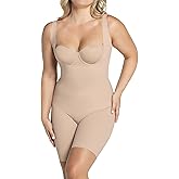 Leonisa SmartShape Extra – Full Body Shaper for Women with Tummy Control, Leg Compression & Butt Lifting Effect