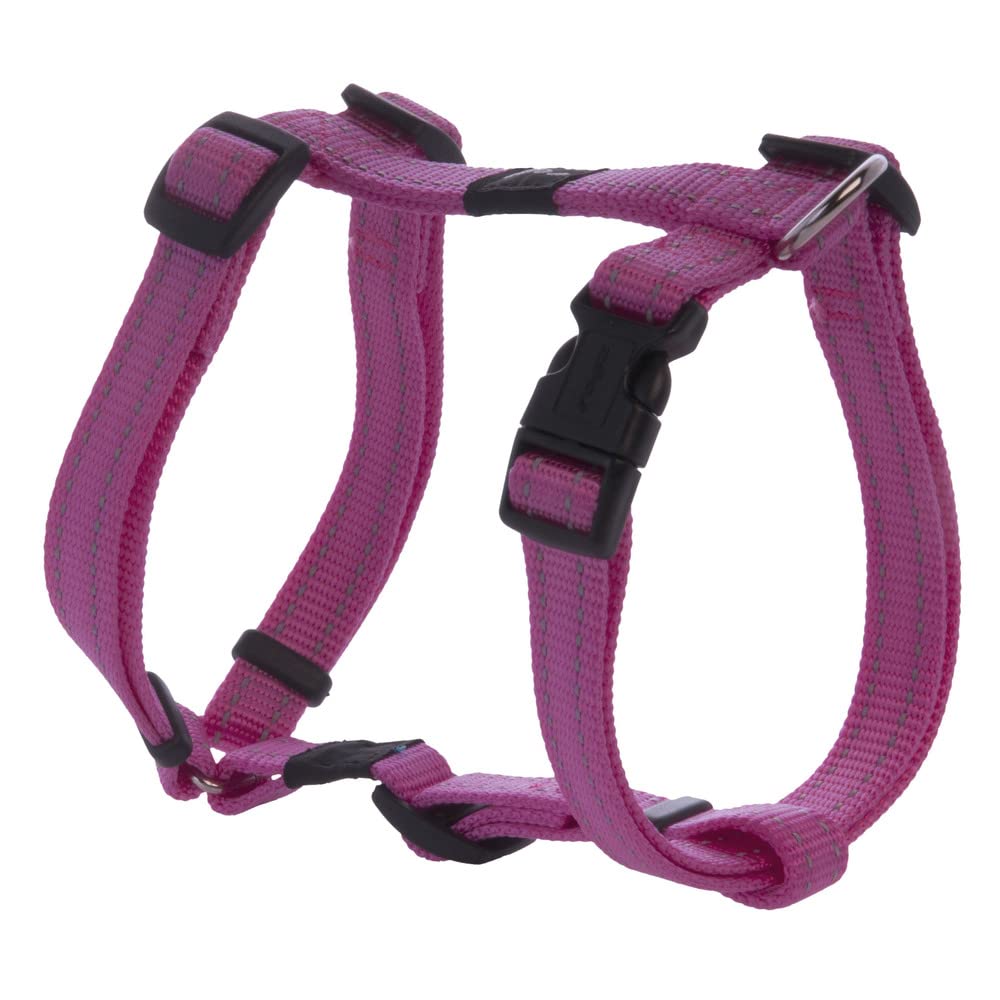 Rogz Snake Harness Reflective, Pink — image 1