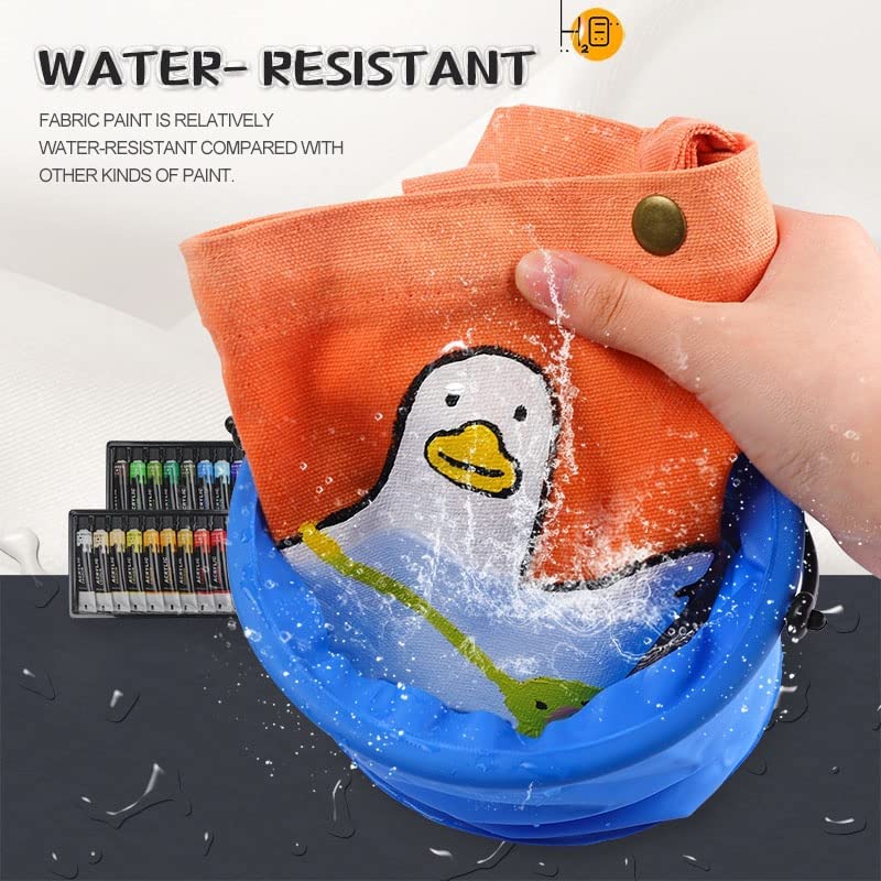 Colorful Acrylic Painting Kit Paint Supplies Set with 24 Colors, 30