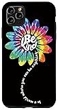 iPhone 11 Pro Max Be Kind Phone Case Tie Dye Flower