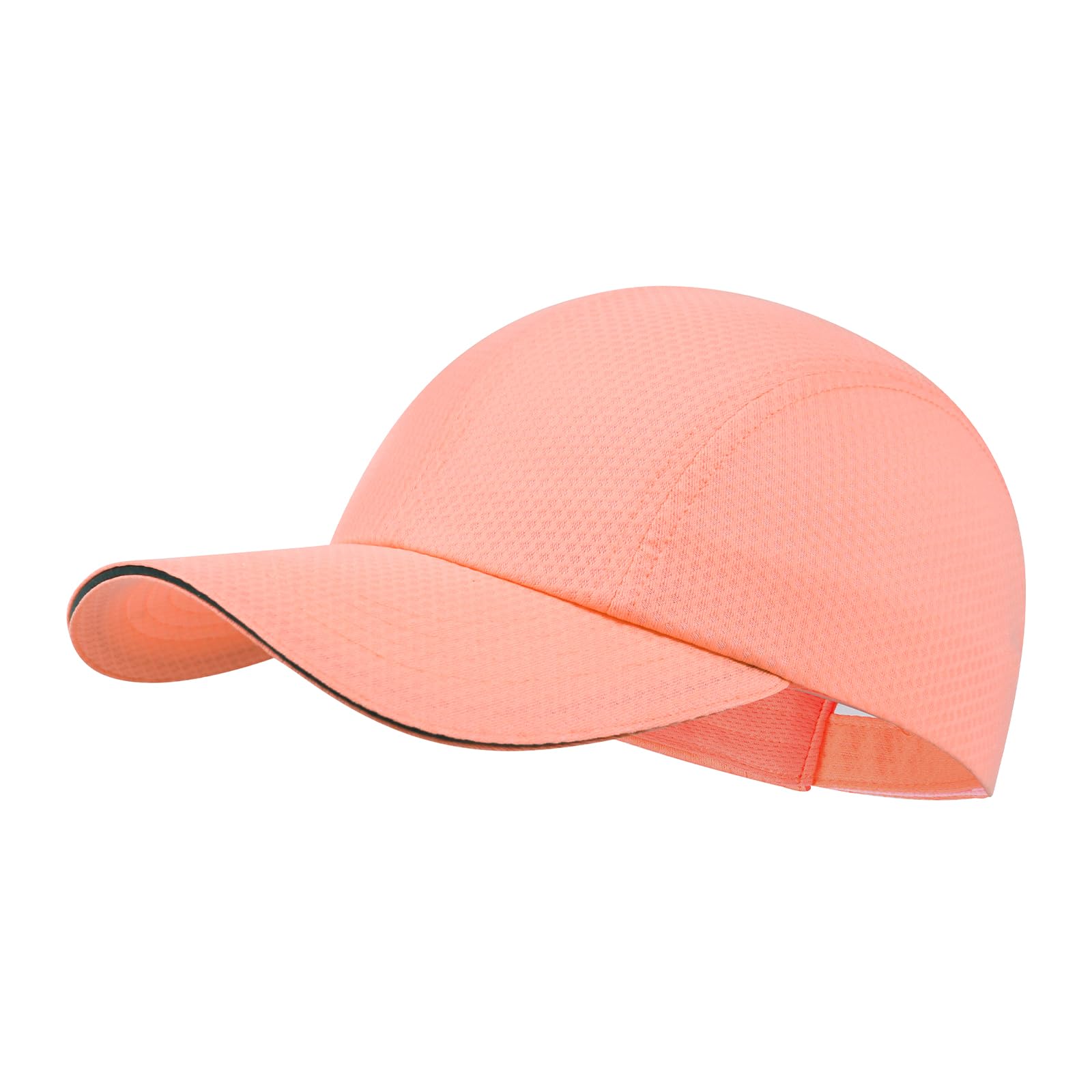 Photo 1 of **** 2 PK BUNDLE **** STARANCE Women's Unstructured Running Cap Performance Mesh Hat - Lightweight, Reflective Safety (Orange) (white)