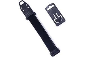 BOCEUC Magnetic Hanging Strap for Fluke Multimeter 115 116 117 175 177 179 15B+ 17B+ 18B+ 87V 287 289 – Black, Magnet or Hangable Mount
