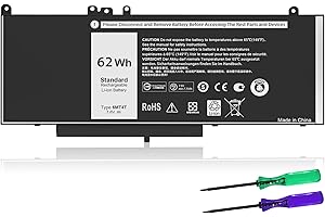 UOROLBMY New E5470 Battery E5570 Battery 6MT4T Battery Compatible with Dell Latitude14 5470 E5470 15 5570 E5570 Precision 15 3510 M3510 Series Notebook Replacement for TXF9M 7V69Y 79VRK 07V69Y fits 7.6V 62WH