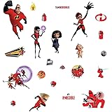 RoomMates RMK3800SCS Incredibles 2 Giant Peel and Stick Wall Decals