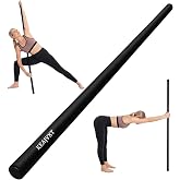 Yoga Stick, Upgraded 5ft Sturdy Steel Mobility Stick, Adjustable Stick for Exercise, Stretching, Balance - Physical Therapy &amp; Posture Correction, Shoulder &amp; Back Relaxation Versatile Exercise Stick
