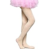 VINICUNCA Girls Sparkle Rhinestone Tights Ultra-Soft Footed Dance Stockings Cospaly Accessories