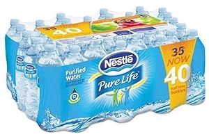 NESTLE NUTRITIONAL Nestle - Pure Life, Purified Water, 676 Fl Ounce (16.9oz / 40pk)