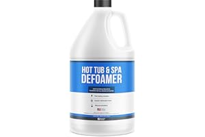 Hot Tub, Pool & Spa Defoamer (1 Gallon / 128oz) – Quickly Removes Foam Without The Use of Harsh Hot Tub Chemicals, Eco-Friend