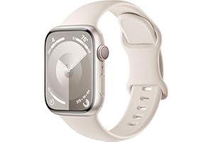 HEARTBOOM Sport Band Compatible with Apple Watch Bands 40mm 44mm 41mm 45mm 49mm 38mm 42mm Women Men,Soft Silicone Replacement Sport Strap Wristband for iWatch Ultra SE Series 9 8 7 6 5 4 3 2 1