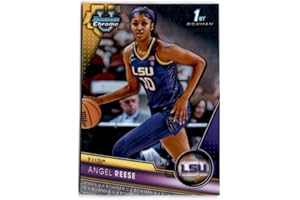 2023-24 Bowman University Chrome #49 ANGEL REESE LSU Tigers Basketball Trading Card