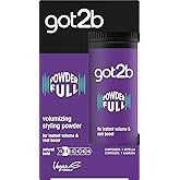Got2B Schwarzkopf Powder'ful Unisex Root Hair Styling Powder, For Instant Volume and Root Boost, Vegan, 10g