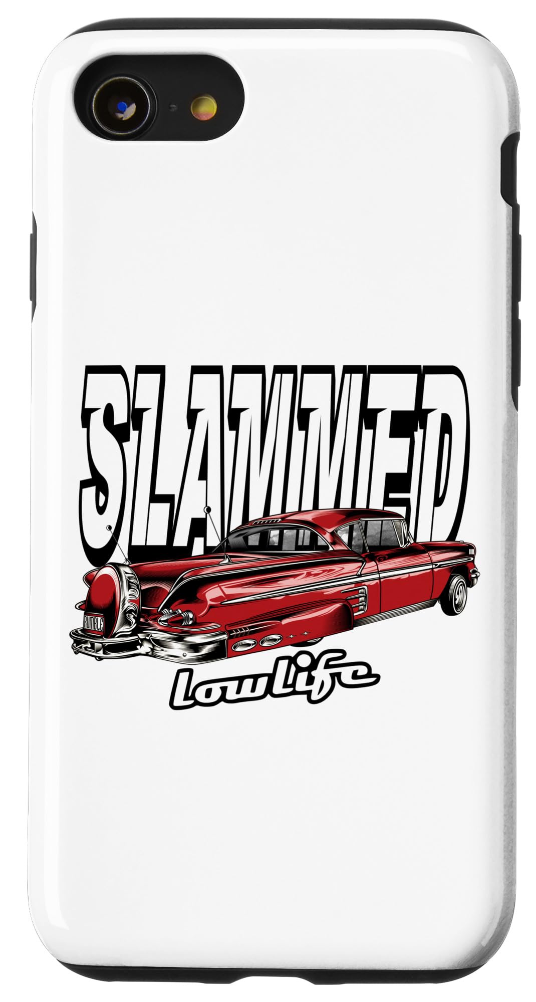 iPhone SE (2020) / 7 / 8 Slammed Custom Car, Lowlife, Lowered Car, Vintage Lowrider Case