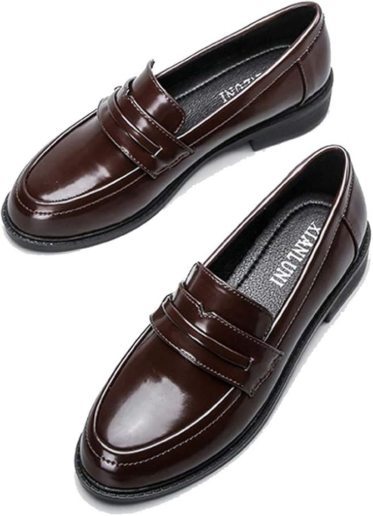 Mocasin Planos Con Punta Cuadrada Para Mujer, Nuevos Zapatos Casual