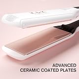 K&K Extra Wide Flat Iron Hair Straightener 57 mm Nano Titanium Plates view 3