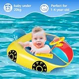 Vicl​oon Baby Swimming Float Inflatable 80x72cm Age 1-6 Years PVC view 5