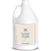 Soapbox Body Lotion, Sea Minerals & Blue Iris Moisturizing Body Cream, Vegan, Natural & Cruelty Free Hydrating Hand Lotion Refill for Dry Skin - Gallon Size for Home & Professional
