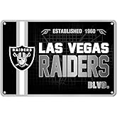 ZYJTEK Football Mancave Metal Street Sign, 8" x 12" Black Design Wall Decor Sign Great for Man Cave, Bed Room, Office, Home