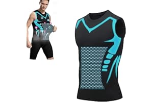 LOOPYAURA Maynox Vitaboost Compression Shirt, 2024 New Version Ionic Shaping Sleeveless Vest for Men Build Perfect Body