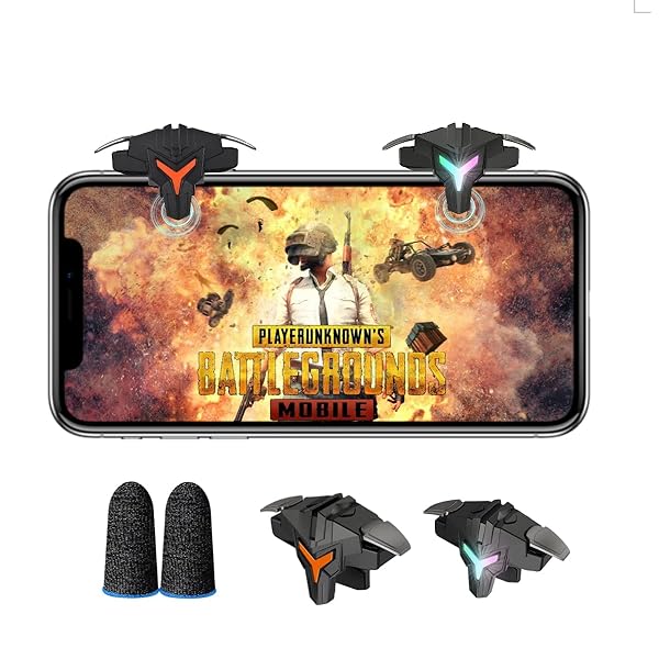 Mobile Gaming Triggers for iPhone/Android, Shooter Sensitive Controller ...