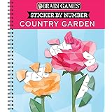 Brain Games - Sticker by Number: Country Garden
