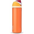 Owala FreeSip Insulated Stainless Steel Water Bottle with Straw for Sports, Travel, and School BPA-Free Sports Water Bottle, 24 oz, Citrus Crush