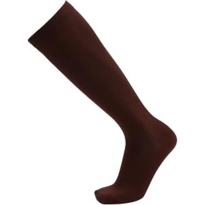 Compression Socks Men Outdoor Sports Hiking Knee High Solid Color Stockings Women Compression Running Socks