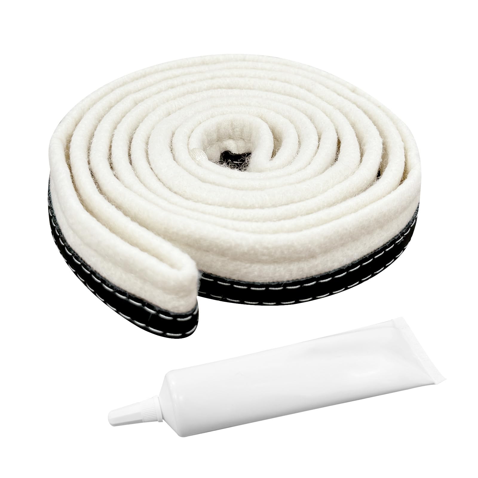 Photo 1 of 4036EL3001A Dryer Drum Inner Tub Felt Gasket, Dryer Felt Seal Replacement for LG Kenmore AP4438638 EA3522851 AH3522851 PS3522851 EAP3522851 1267485