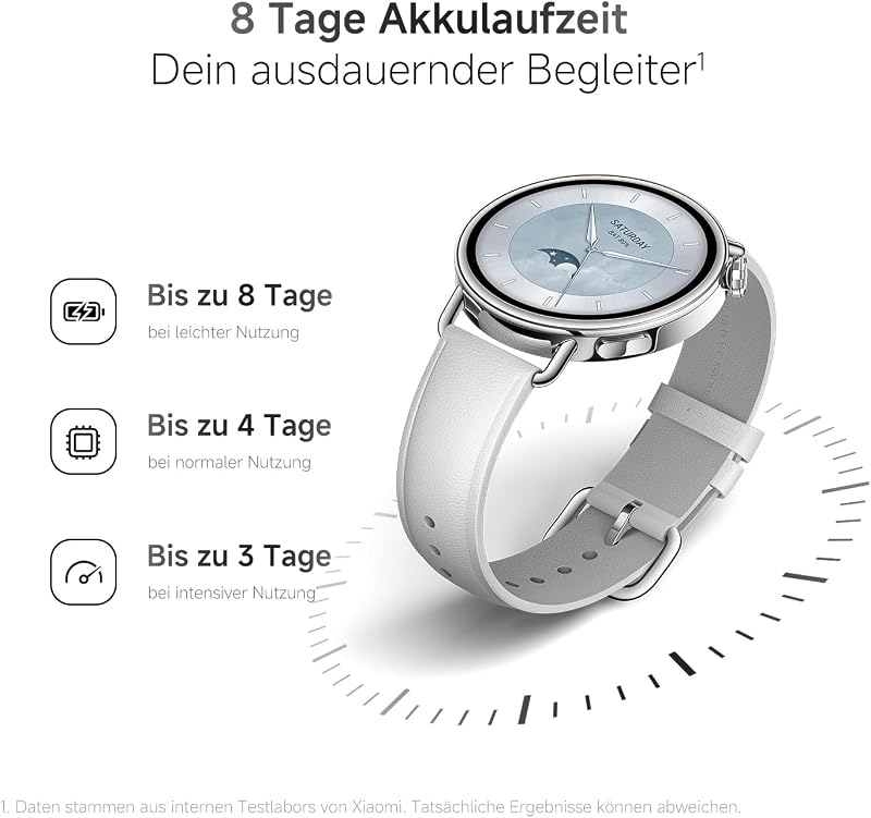 Watch S4 41mm, 32g Ultra-Leicht, HyperOS 3, Gold — Foto 4 von 8