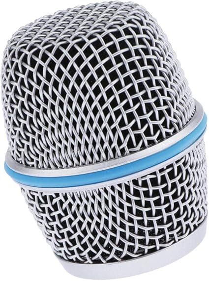 Amazon 交換用 スチール メッシュ マイクグリルヘッド マイクパーツ 全3選択 87a ウィンドスクリーン 楽器